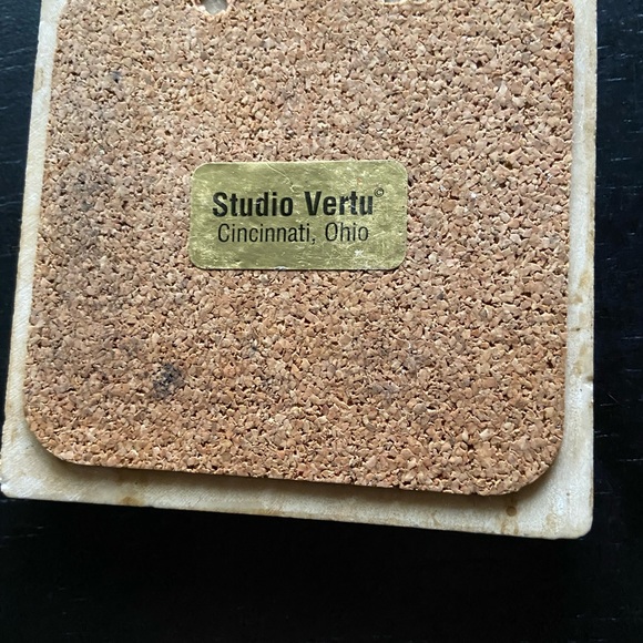 4 Marble coasters/wall art made in Cincinnati OH - Picture 3 of 5